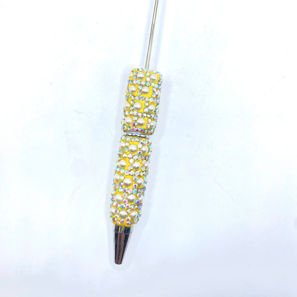 8pc From Grit Comes Grace Fancy Beadable Pens