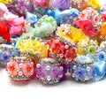 A Rainbow Rooted in Soil 2.0 Fancy Beads - 5pcs